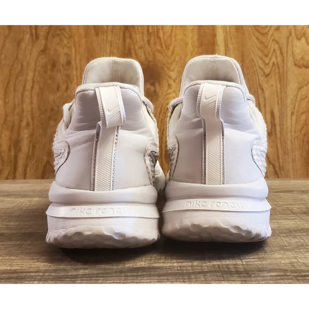 Nike Renew Rival‎ Lace Up Running Shoes Women's Size 7.5 White